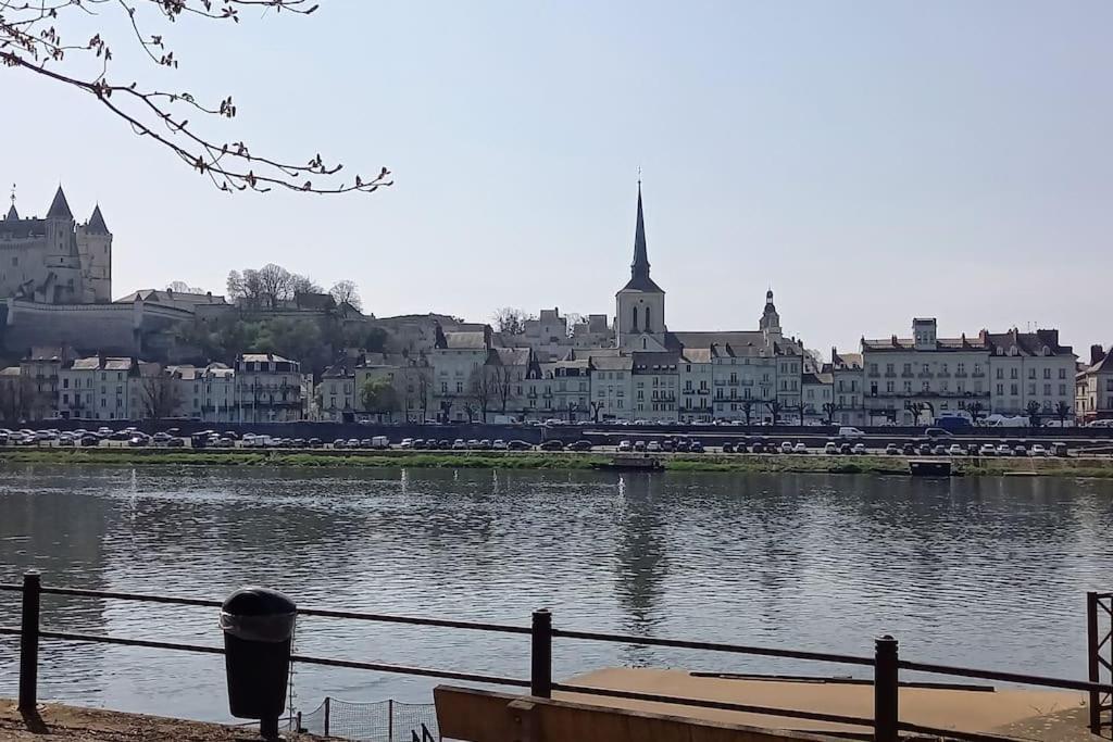 Les Marronniers Appartement Centre Saumur Bord De Loire Bagian luar foto